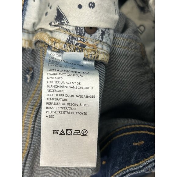 PILCRO Anthropologie Womens 29 Slim Boyfriend Jeans Straight  Mid Rise Medium - Picture 8 of 16